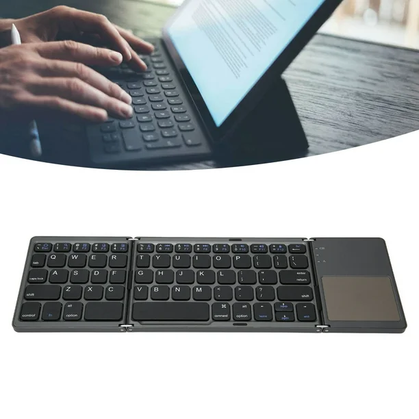 لوحة مفاتيح لاسلكية قابلة للطي